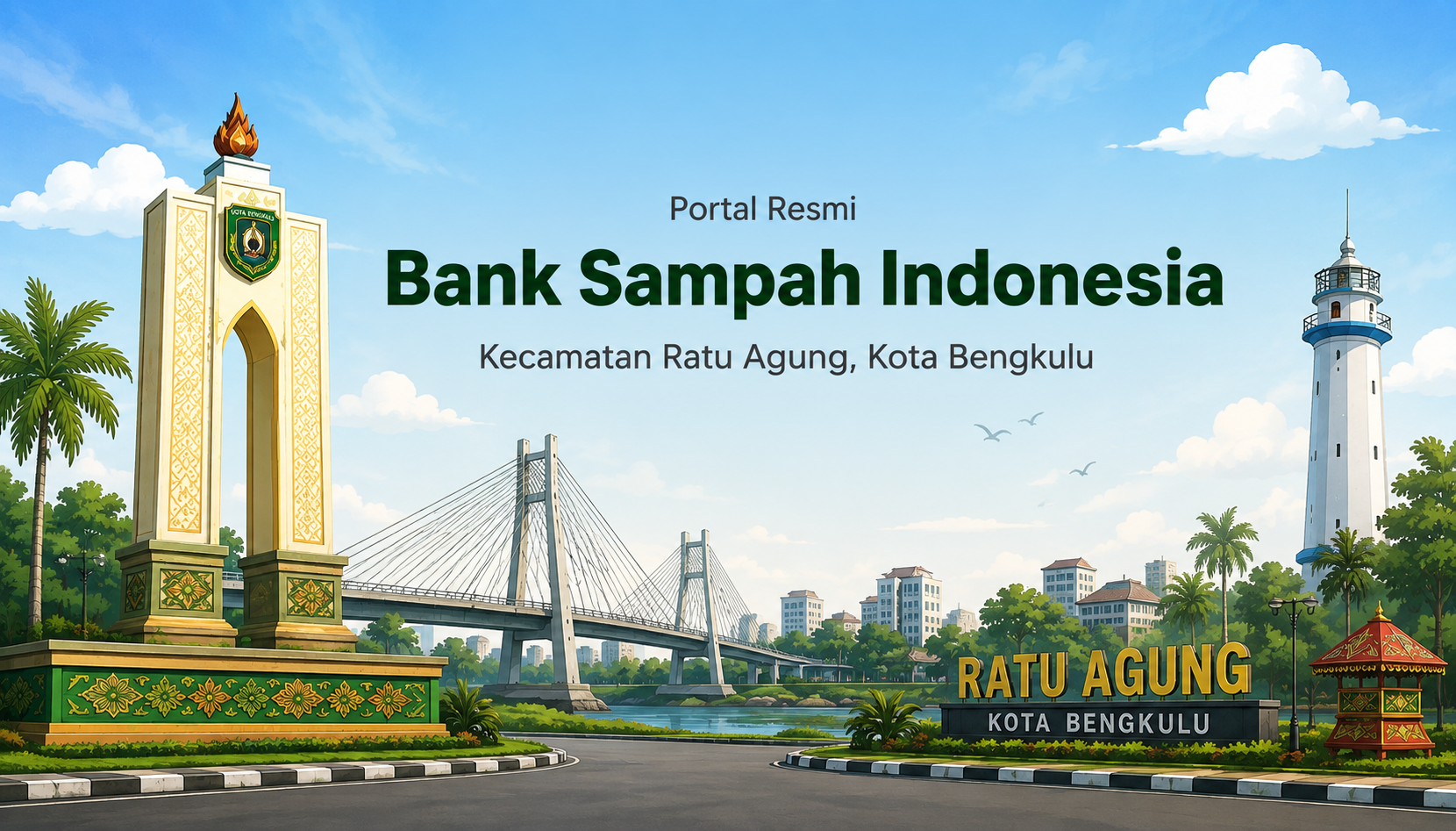 Portal Resmi Bank Sampah Indonesia — Kecamatan Ratu Agung, Kota Bengkulu